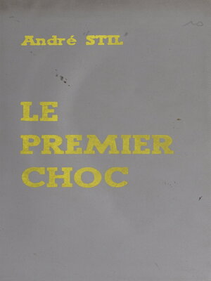 cover image of Le premier choc